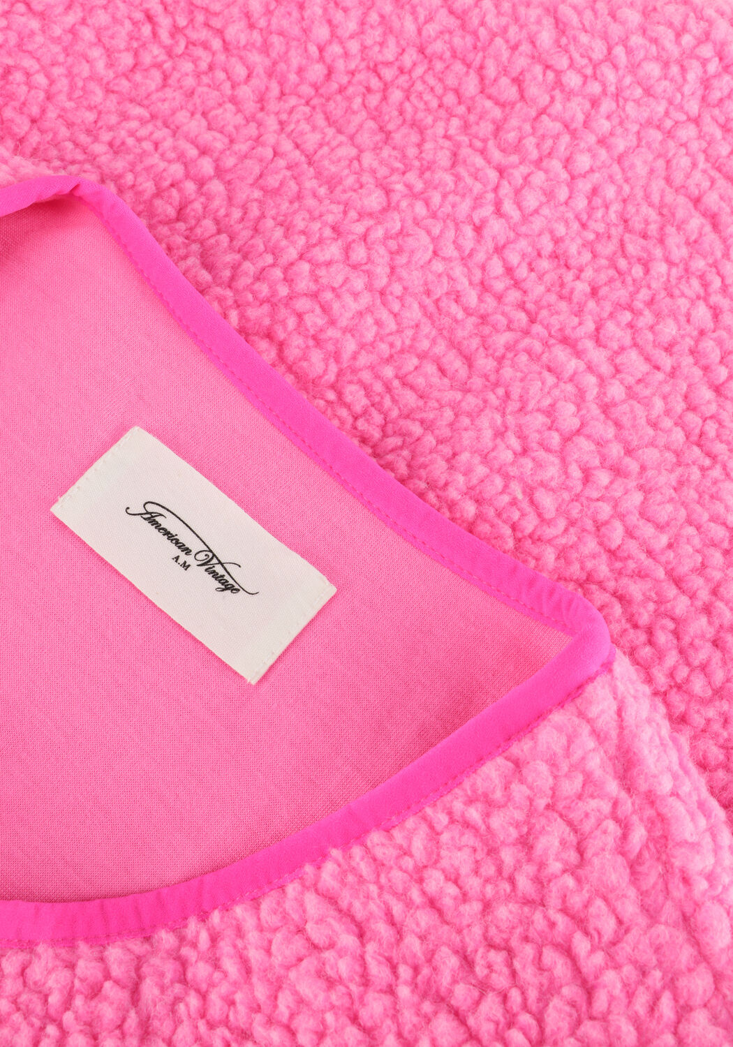 AMERICAN VINTAGE Gilet HOKTOWN en rose - large