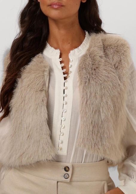 AIMEE THE LABEL Gilet ISIA en or - large