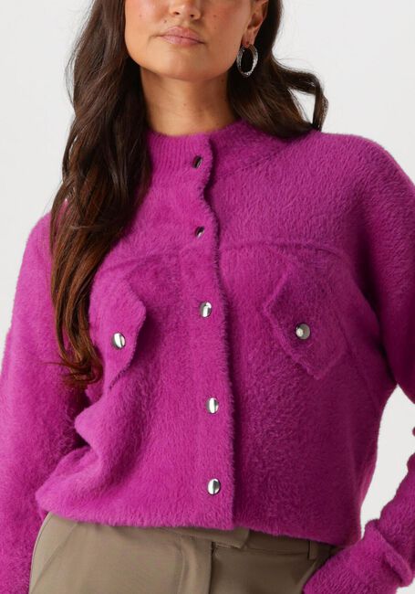 JANSEN AMSTERDAM Gilet P263 VEST BENJA en violet - large