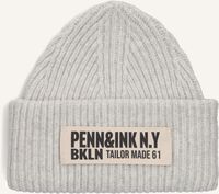 PENN & INK 284 BEANIE Bonnet en gris - medium