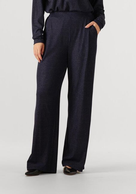 STUDIO AMAYA Pantalon large LOVA Bleu foncé - large