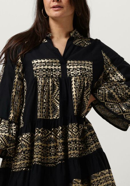 Zwarte GREEK ARCHAIC KORI Mini jurk 330652 - large