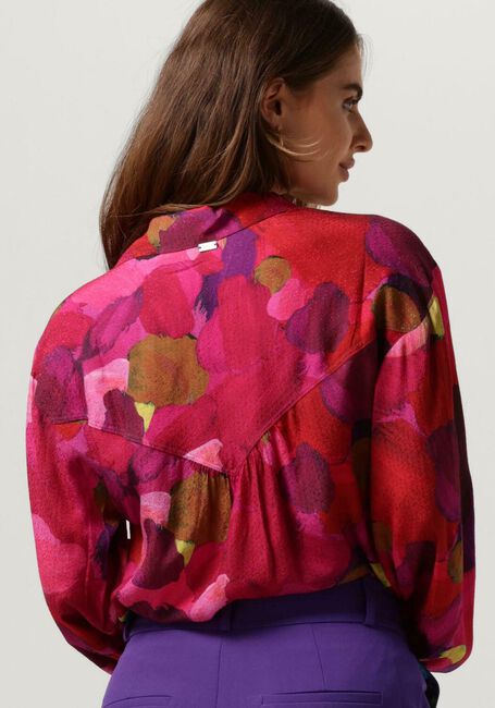 POM AMSTERDAM BRUSHWORK FIERY PINK Blouses en rose - large