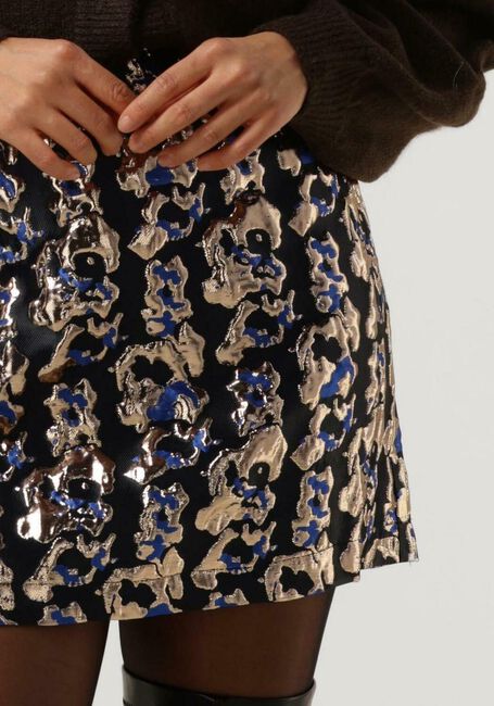 Y.A.S. Mini-jupe YASJACABLOCK HW MINI SKIRT en or - large