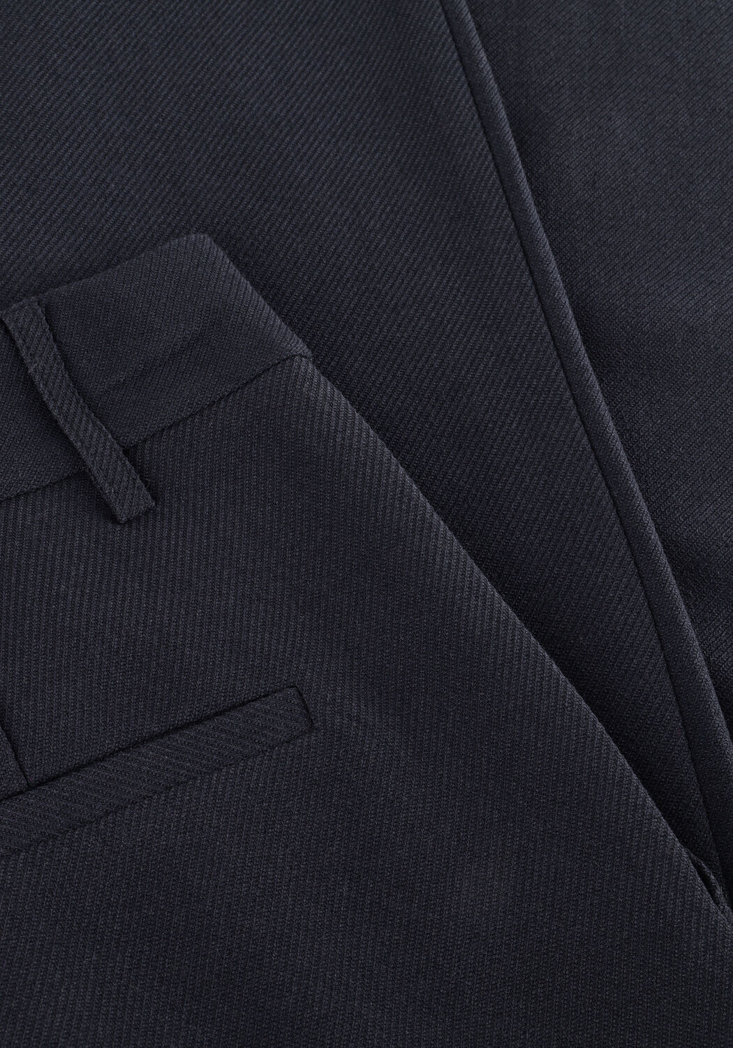 CO'COUTURE Pantalon MARIN PLEAT LONG PANT Bleu fonc&eacute; - large