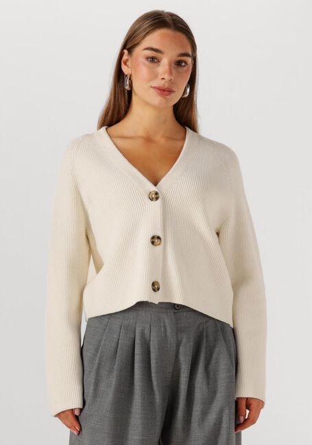 Ecru EDITED Vest GRS LOGAN CARDIGAN - large