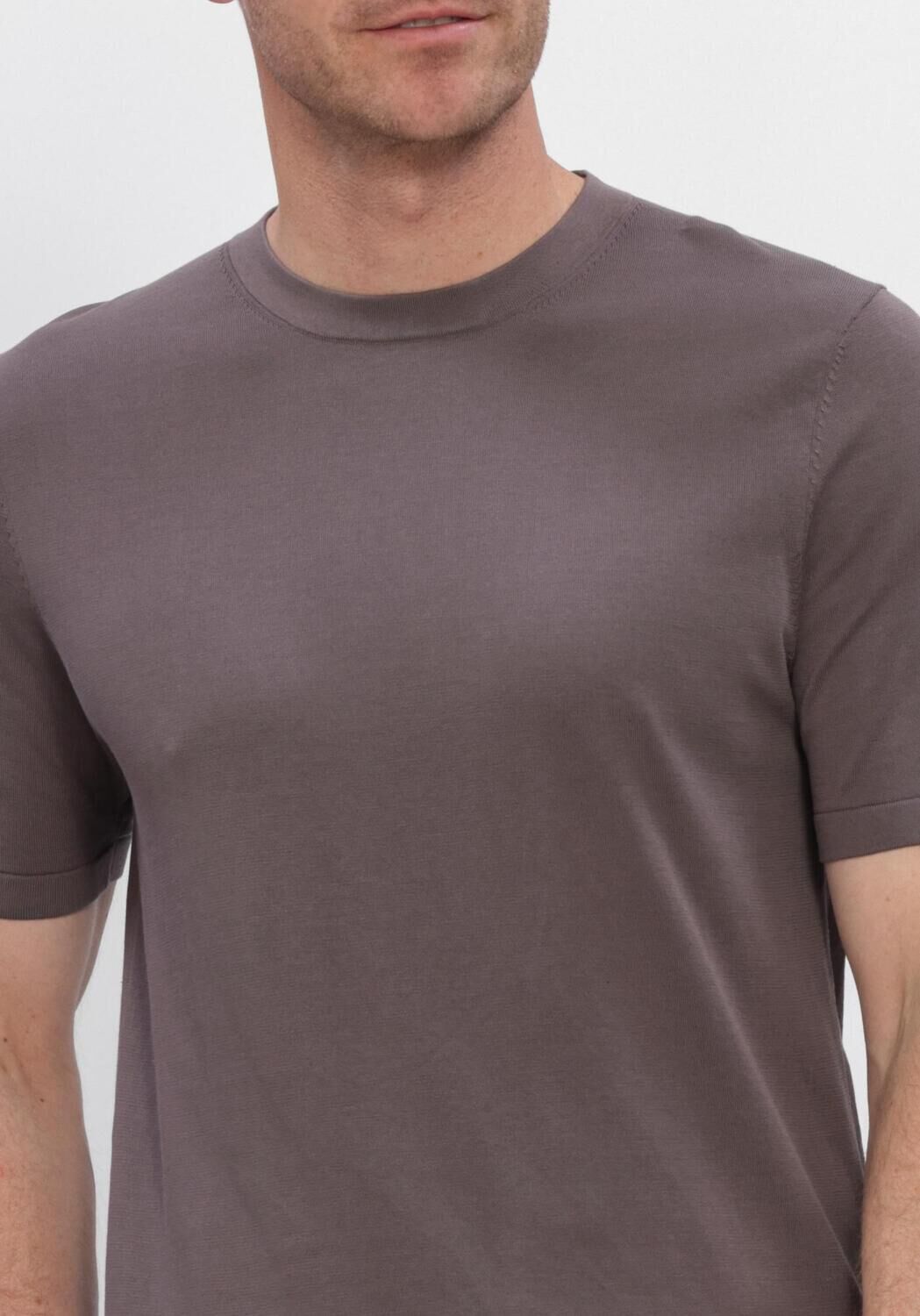 Taupe PROFUOMO T-shirt AERO EASE - large
