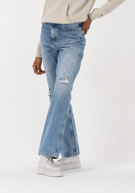 Lichtblauwe TOMMY JEANS Wide jeans BETSY MR LOOSE CE817 - large