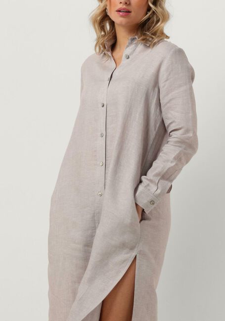 RESORT FINEST Robe midi SHIRT DRESS en gris - large