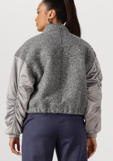 NUKUS Jack BALTIMORE JACKET SATIN en gris - large