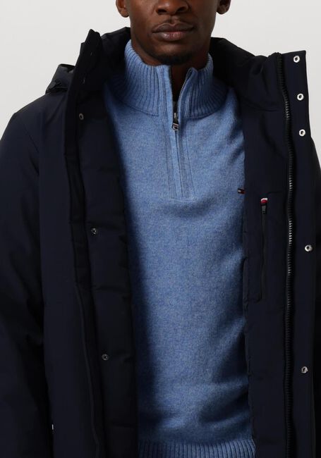 Donkerblauwe TOMMY HILFIGER Jassen TECH PADDED PARKA - large