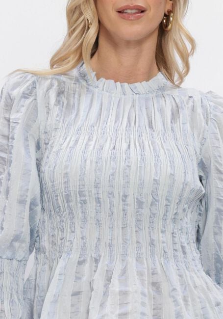 Y.A.S. YASRAVA LS SMOCK TOP Blouses en bleu - large