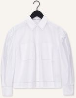 Witte SECOND FEMALE  LARK CROPPED SHIRT Witte SECOND FEMALE  LARK CROPPED SHIRT - medium