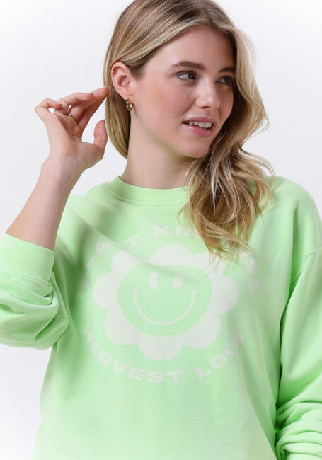 Groene CATWALK JUNKIE Trui SW HARVEST LOVE - large