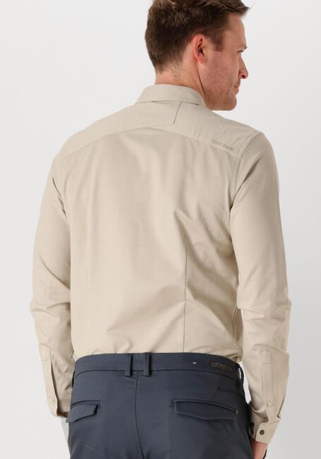 Zand CAST IRON Casual overhemd LONG SLEEVE SHIRT TWILL JERSEY 2 TONE - large