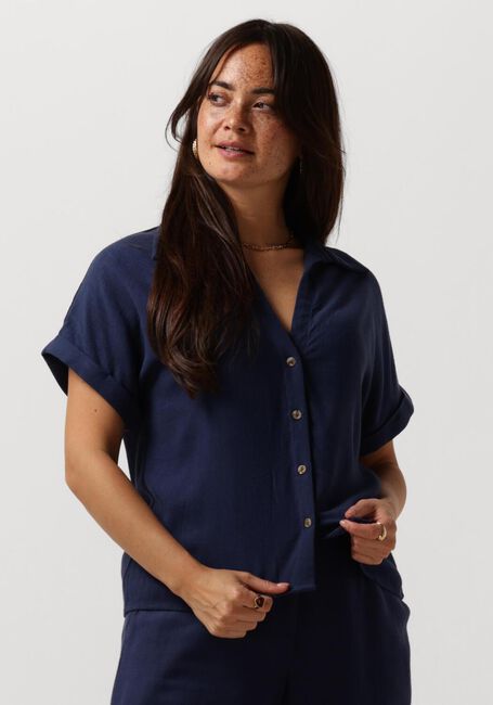 YDENCE BLOUSE CHARLEE Blouses Bleu foncé - large
