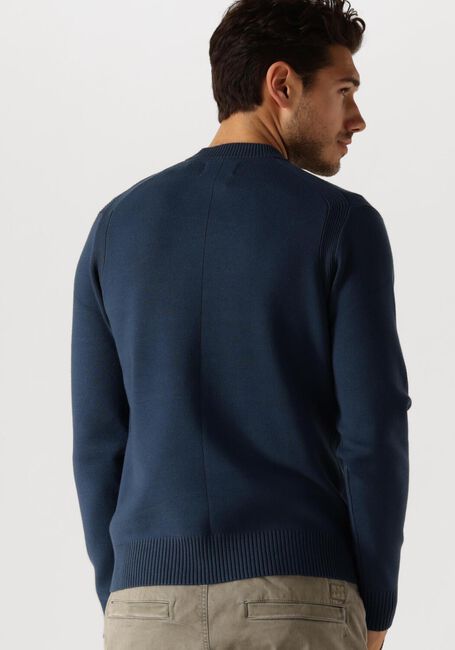 DSTREZZED Pull FELL MOCK NECK en bleu - large