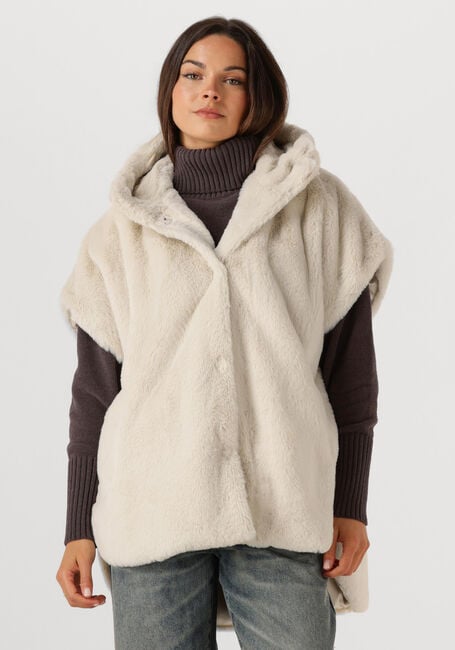 BEAUMONT Manteau en fausse fourrure KORI BODYWARMER Crème - large