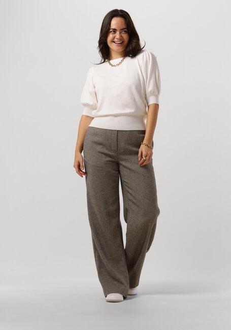 Gebroken wit MINUS Top LIVA KNIT TEE Gebroken wit MINUS Top LIVA KNIT TEE - large