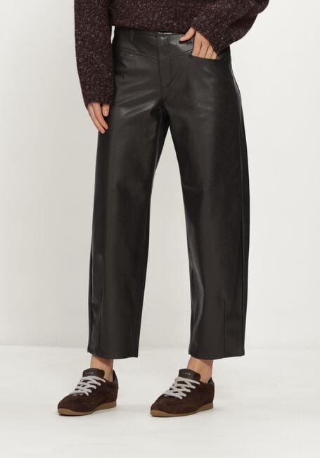 CAMBIO ELIN VEGAN NAPPA LEATHERSTRETCH Pantalons en marron - large