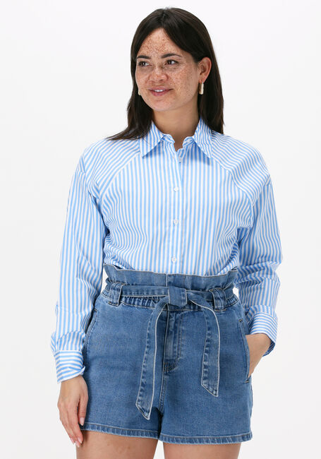 Blauwe LEVETE ROOM  RIONA 2 SHIRT - large