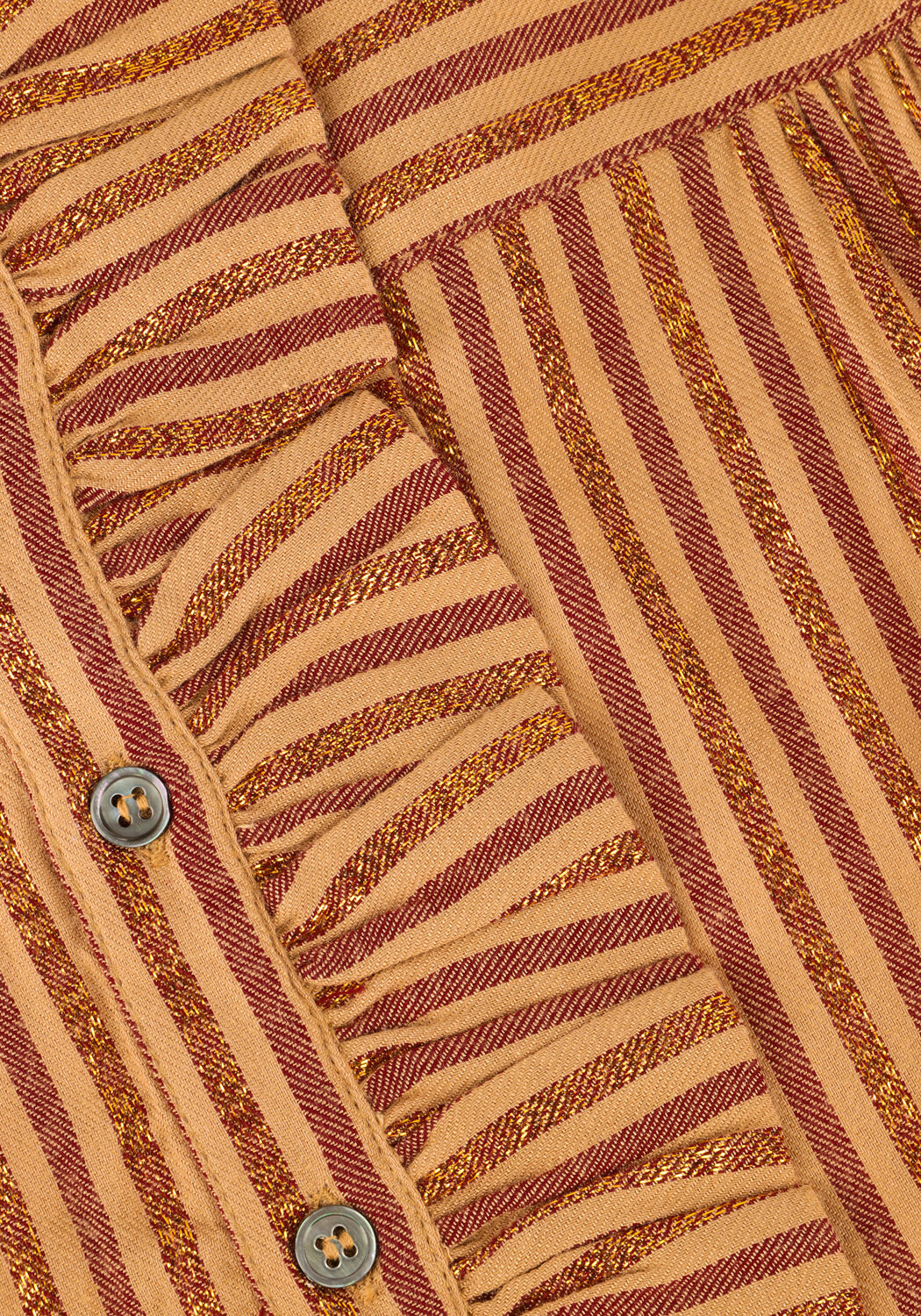 ANTIK BATIK EDDY BLOUSE Blouses en camel - large