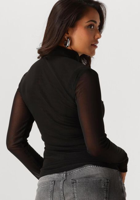 NOTRE-V NV-GULIANA MESH TOP Hauts & T-shirts en noir - large