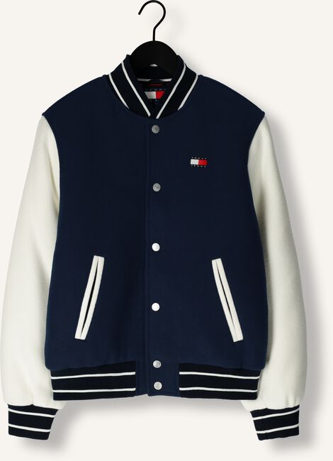 Donkerblauwe TOMMY JEANS Jack TJM WOOL BLEND VARSITY JKT EXT Donkerblauwe TOMMY JEANS Jack TJM WOOL BLEND VARSITY JKT EXT - large
