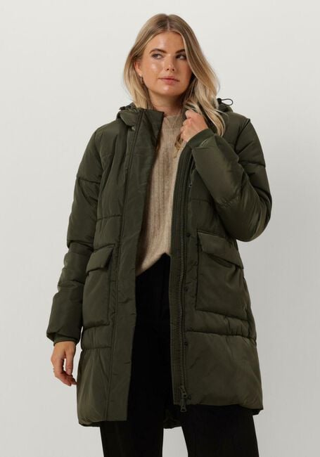 NOTRE-V Veste matelassé PUFFER COAT MIDI Vert foncé - large