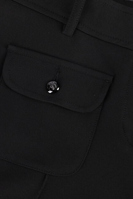 Zwarte CAMBIO Broeken/jumpsuits FARAH POCKET LONG WOOL SUBSTITURE DOUBLE - large