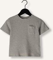 Taupe LIL' ATELIER T-shirt NMMOMILO SS LOOSE TOP LIL - medium