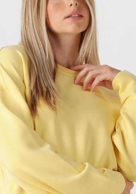 MSCH COPENHAGEN Chandail MSCHIMA Q SWEATSHIRT en jaune - large
