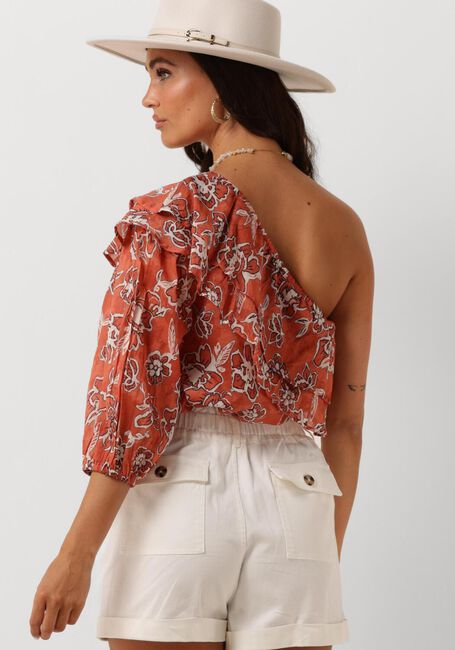 CIRCLE OF TRUST Haut MARLOES TOP en orange - large