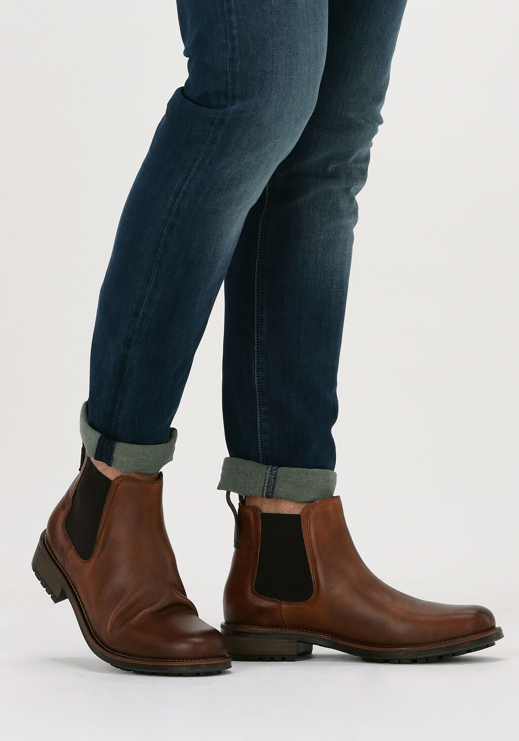 Cognac VAN LIER Chelsea boots 2155904 | Omoda