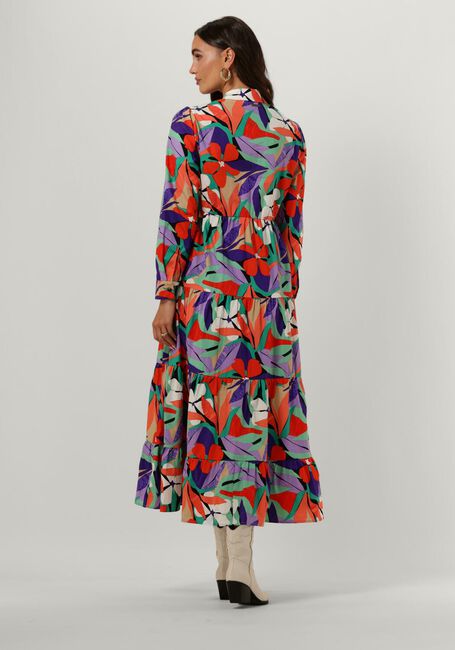 Multi COLOURFUL REBEL Maxi jurk VIANNE BIG FLOWER MAXI DRESS - large