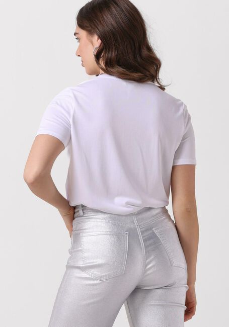 Witte OBJECT T-shirt OBJANNIE S/S T-SHIRT NOOS - large