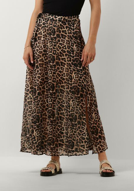 GUESS Jupe midi NEW ROMANA SKIRT en marron - large