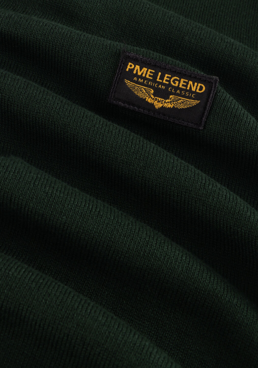 Groene PME LEGEND Trui BUCKLEY KNIT - large