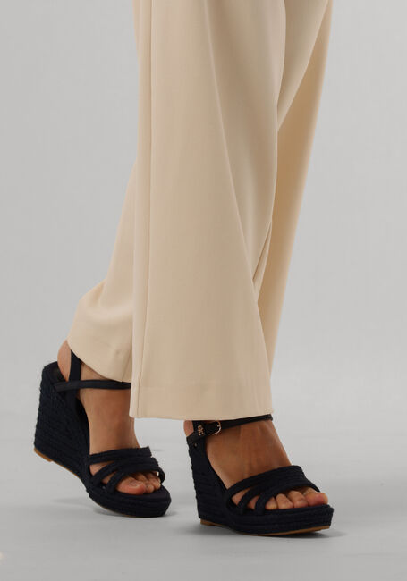 TOMMY HILFIGER ESSENTIAL BASIC WEDGE Espadrilles en bleu - large