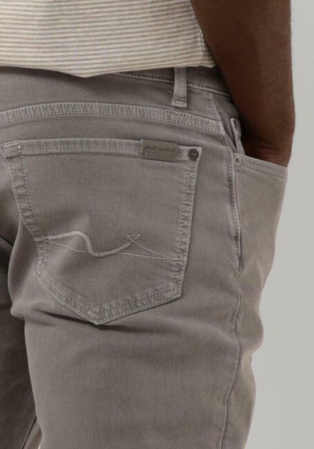 7 FOR ALL MANKIND Skinny jeans PAXTON STRETCH TEK COLORS Gris clair - large