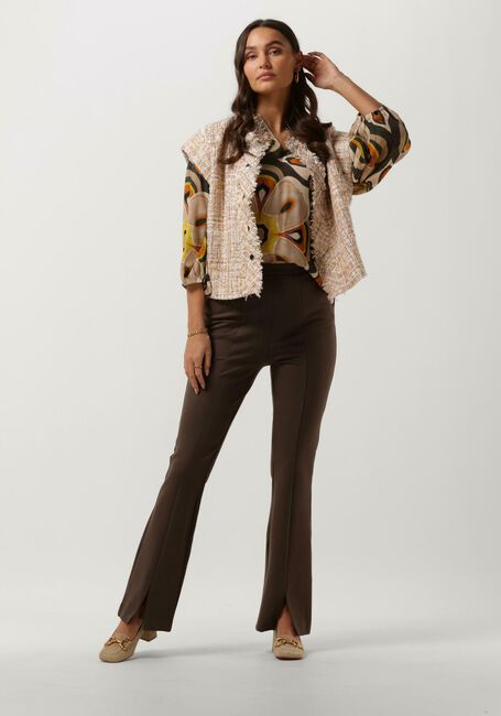 SUMMUM TOP V NECK BOLD FLOWER Blouses en multicolore - large