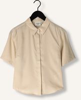 ANOTHER LABEL DACHE SHIRT S/S Blouses en beige ANOTHER LABEL DACHE SHIRT S/S Blouses en beige - medium