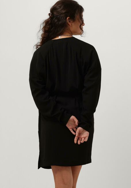 Zwarte FREEBIRD Mini jurk WV-DRAPE-2-PES-23-3 - large