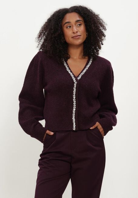 AMAYA AMSTERDAM Pull SIA KNITWEAR Bordeaux - large