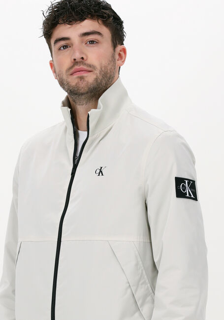 CALVIN KLEIN Jack UNPADDED HARRINGTON Blanc - large