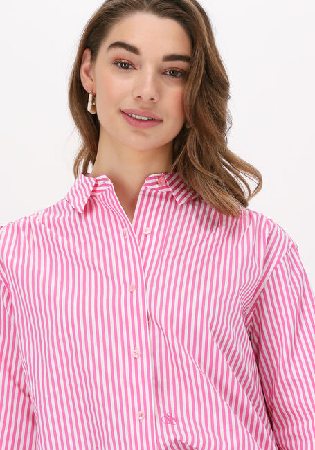 Roze SCOTCH & SODA  OVERSIZED FIT CRISPY COTTON BEACH SHIRT - large