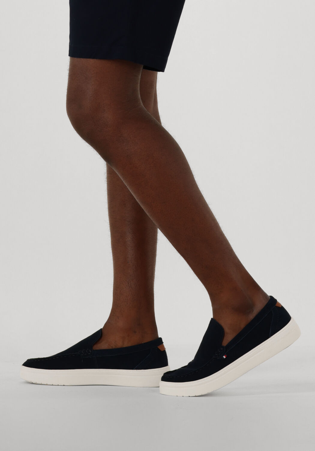 TOMMY HILFIGER MODERN LIGHT Chaussures &agrave; enfiler Bleu fonc&eacute; - large