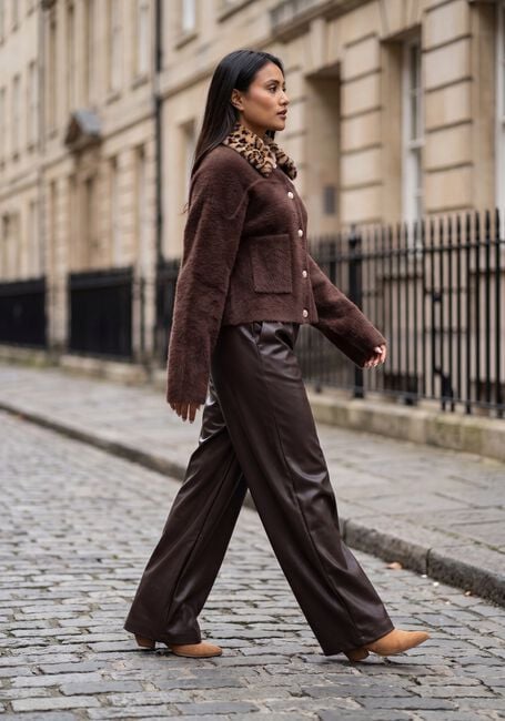 Bruine AMAYA AMSTERDAM Wijde broek POISE PANTS - large