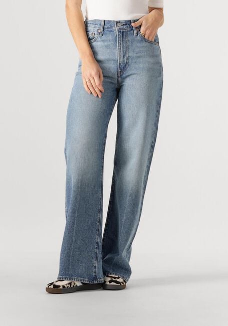 Lichtblauwe LEVI'S Wide jeans RIBCAGE WIDE LEG H223 NOT THE SAME - large