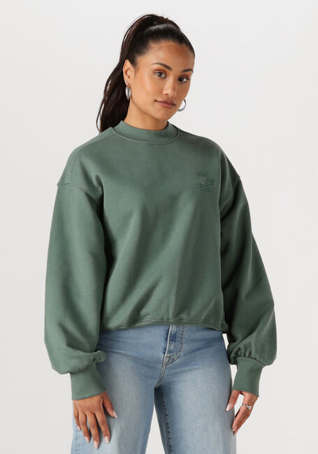 ANOTHER LABEL Chandail JAXY SWEAT L/S en vert - large